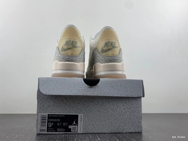 Jordan Air Craft 3 FJ9479-100 Ivory 0729